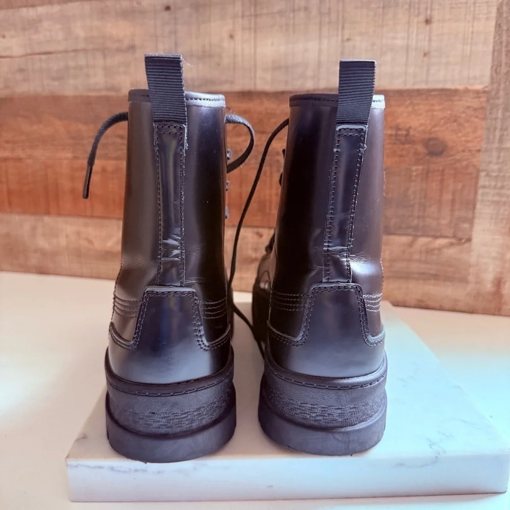 Puma X Dua Lipa Mayze Black High-Top Platform Boots